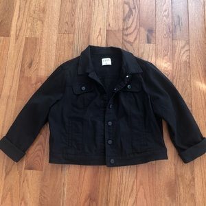 Elle black jean jacket